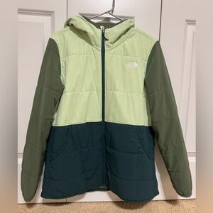 The North Face Women's Green Hooded Jacket